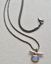 Load image into Gallery viewer, talisman necklace - opal + 10k gold

